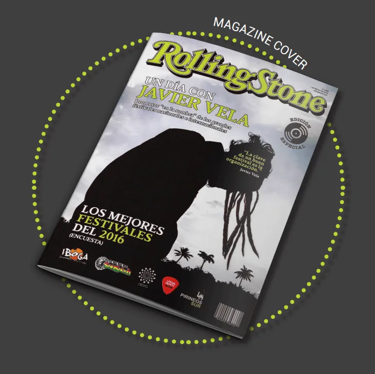 Portada de revista Rolling Stone del dossier personal